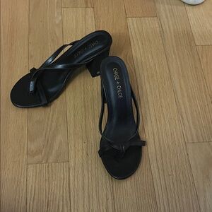 Chase + Chloe Elegant Black Heels